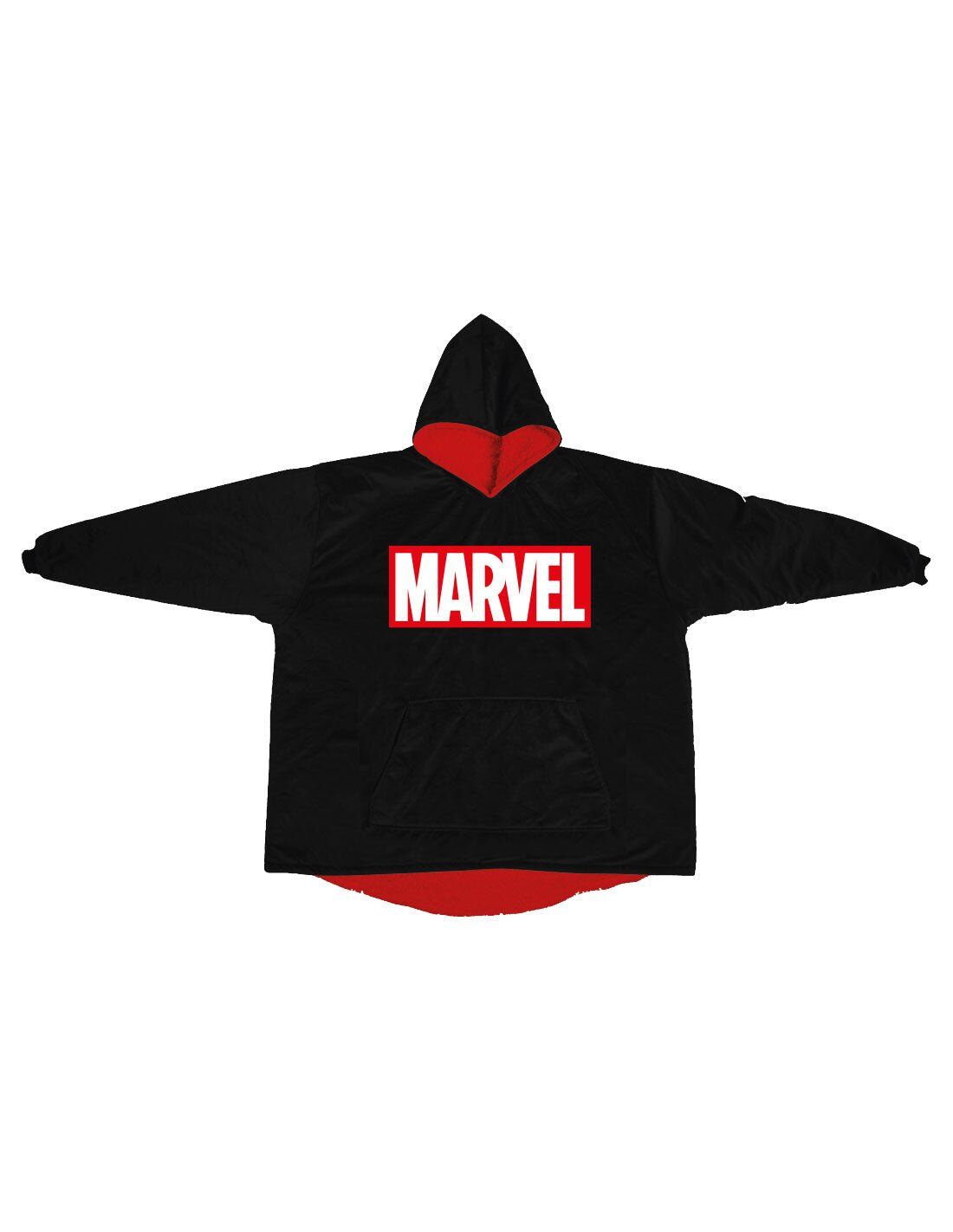 Soft and fluffy Marvel plaid sweatshirt