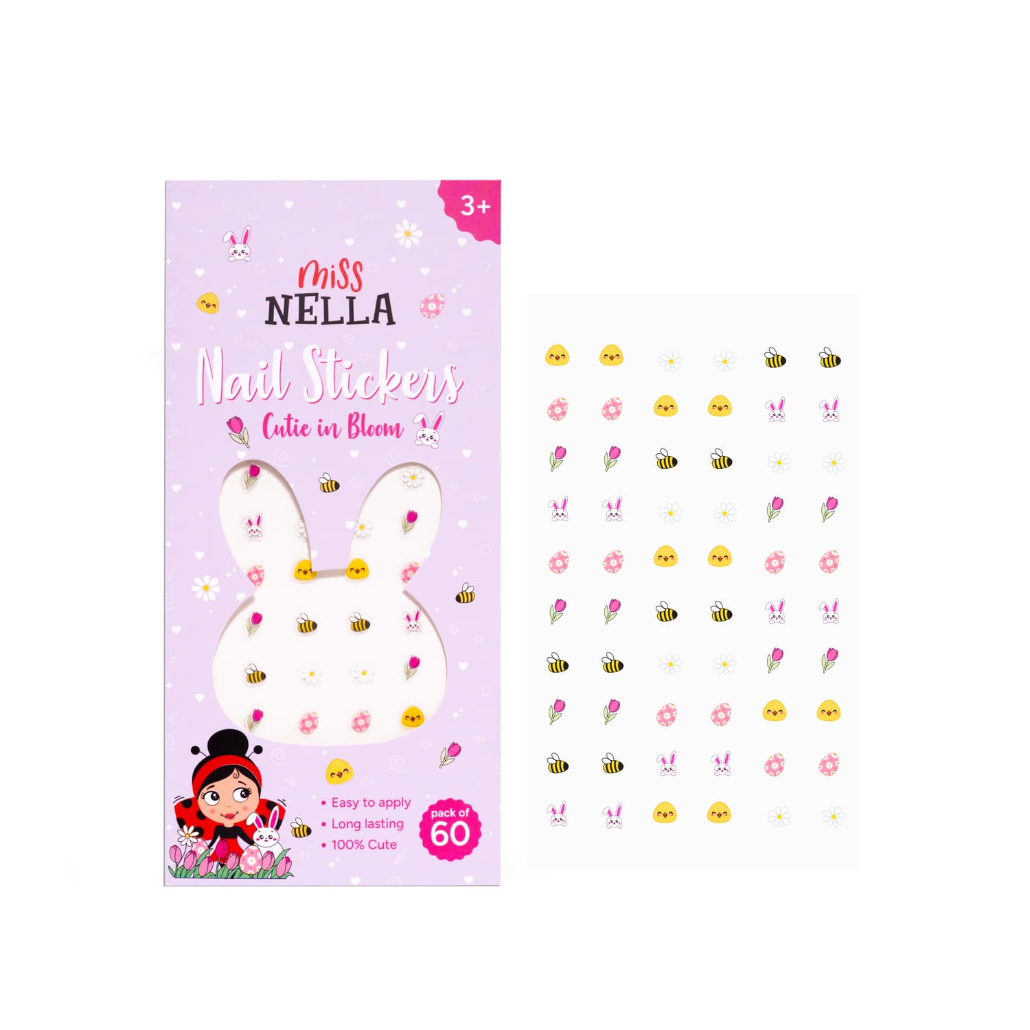 Cutie In Bloom Nagelsticker
