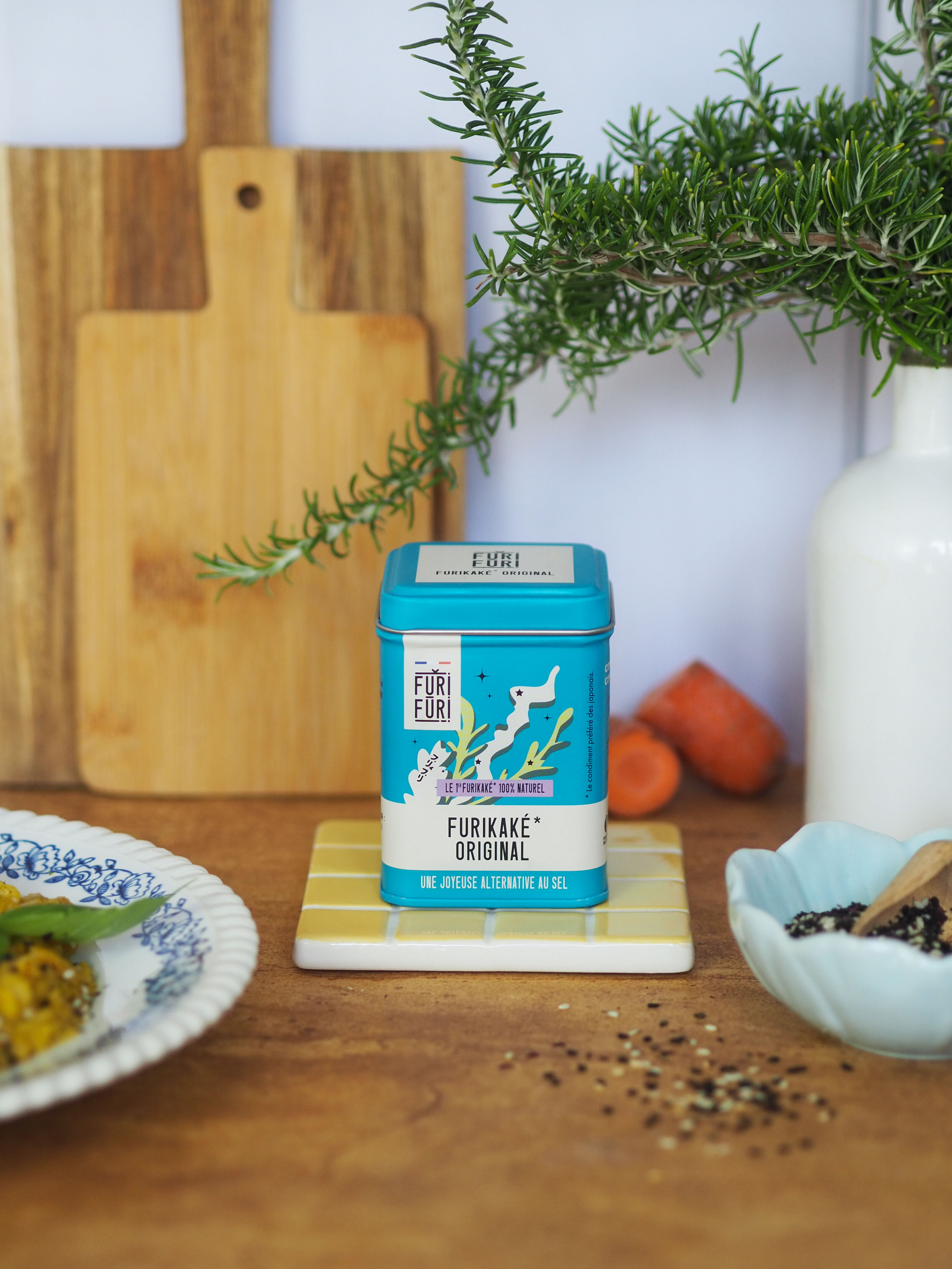 POT FURIKAKÉ ORIGINAL 80g - Alternative au sel - Condiment sésame & algues