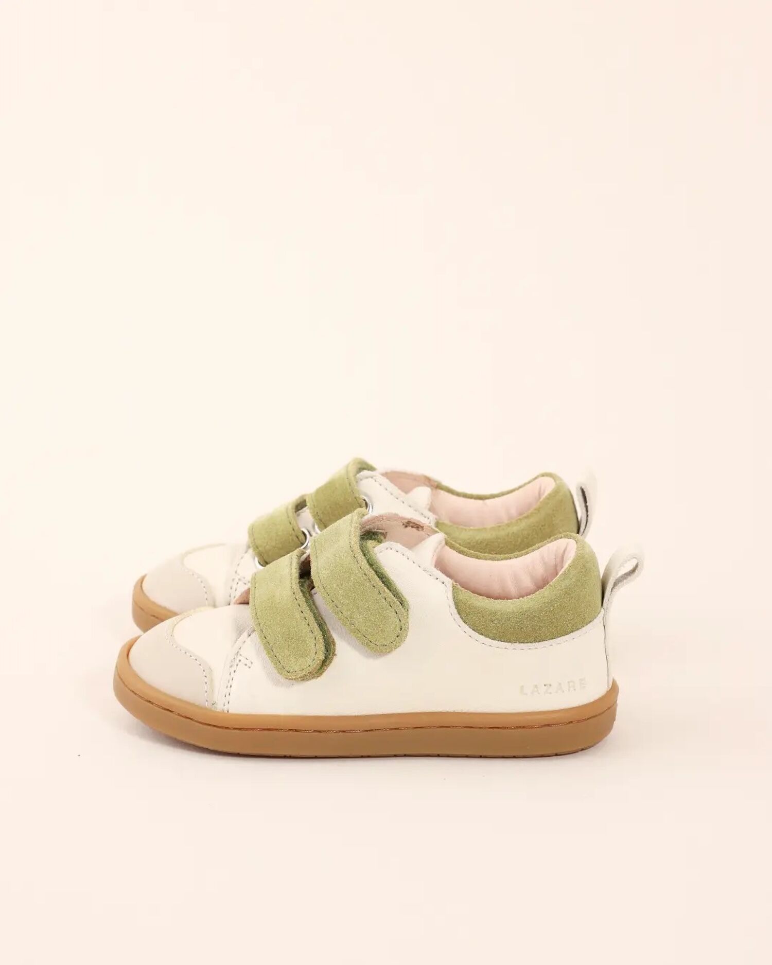 Zapatos Mahaut blancos y verdes