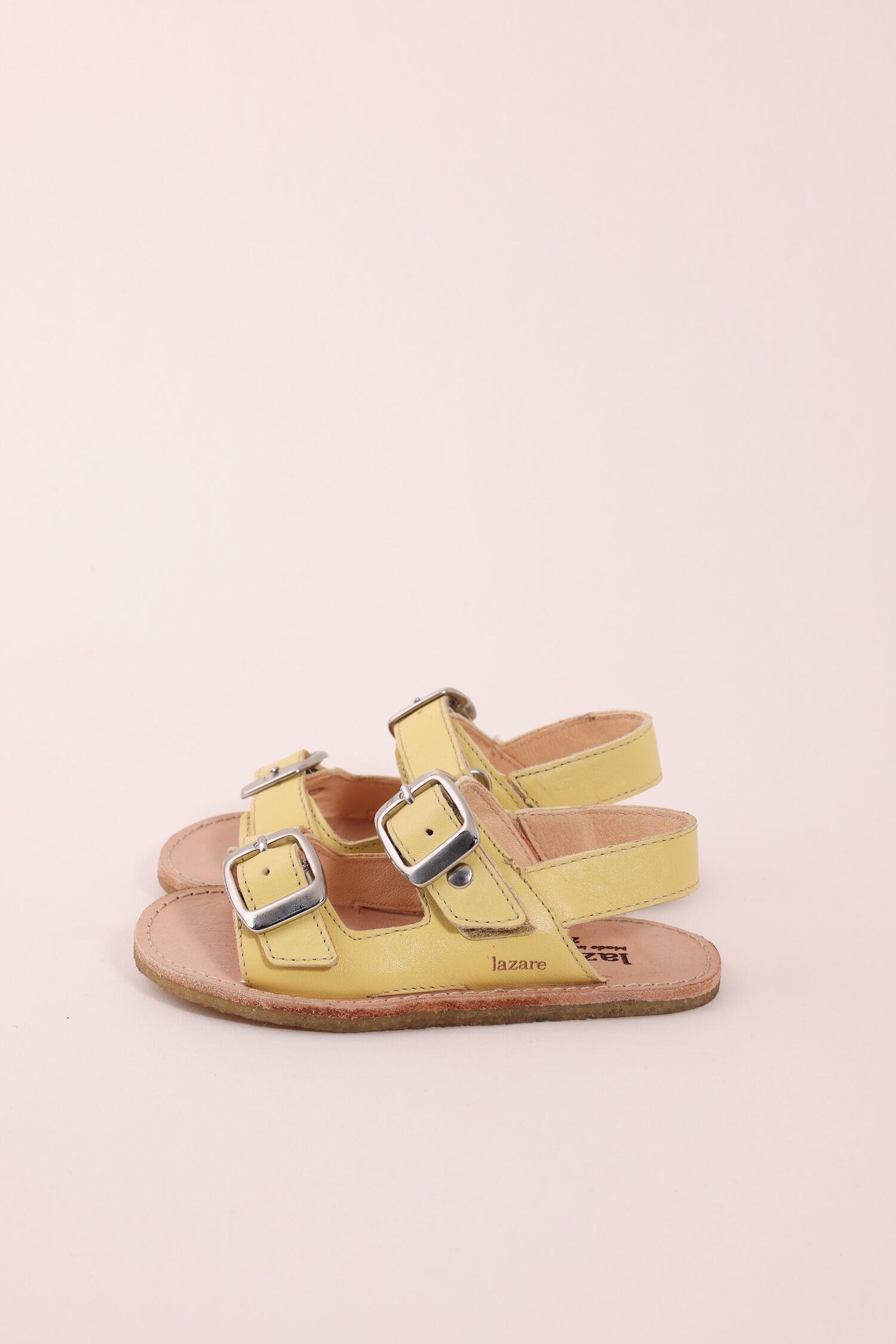 Sandalias Gisèle, amarillo mantequilla