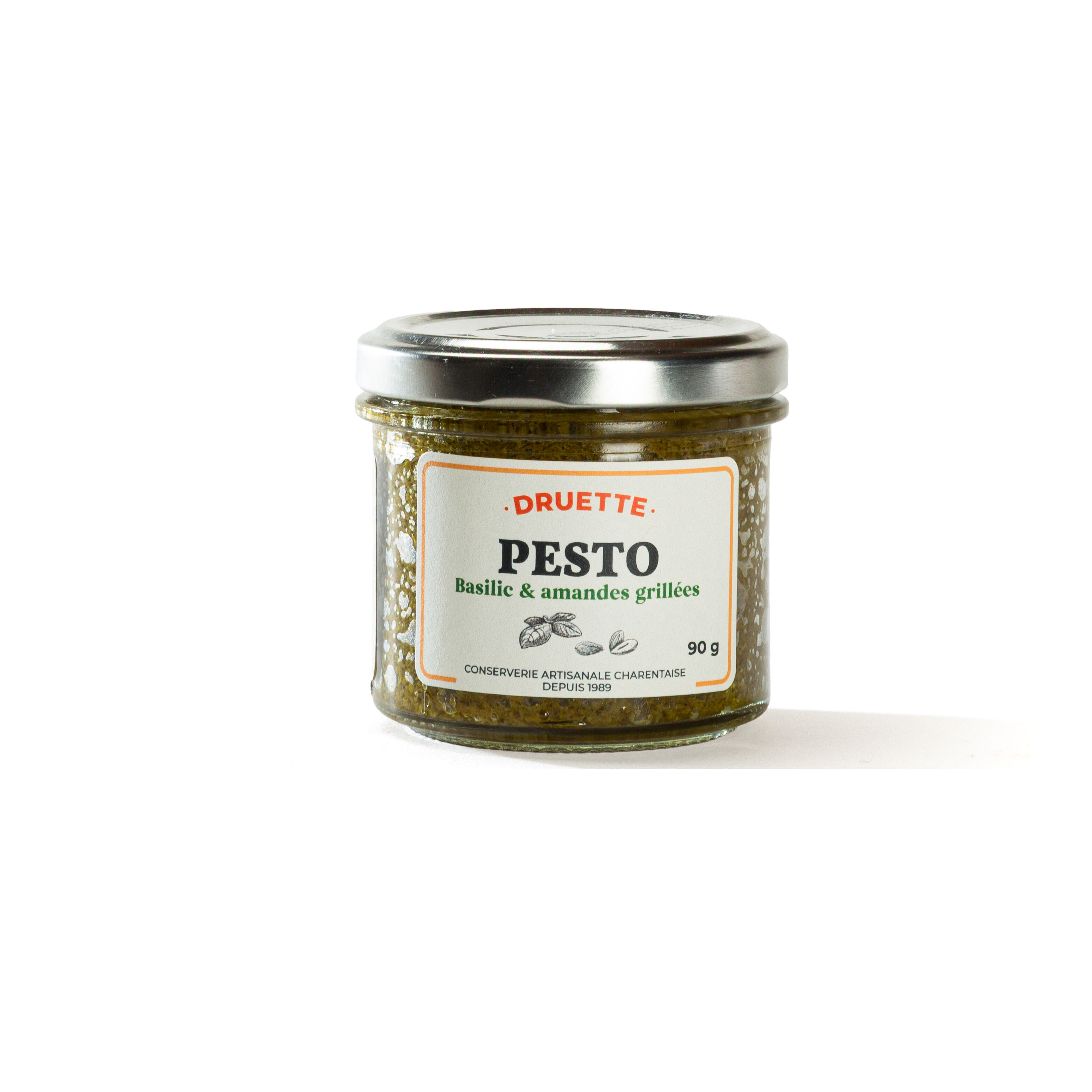 PESTO BASILIC AMANDES GRILLÉES, 90G