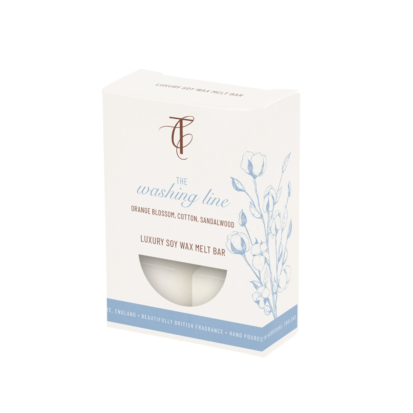 COAST & COUNTRY-The Washing Line 60 Hour Wax Melt Bar