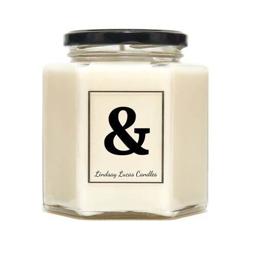 Alphabet Scented Candle "&"