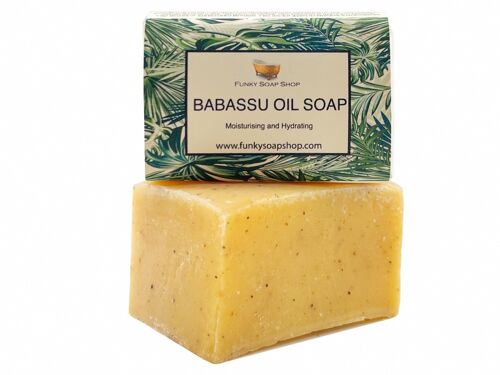 Babassu Oil Soap, Palm Free And Vegan, Approx 120g