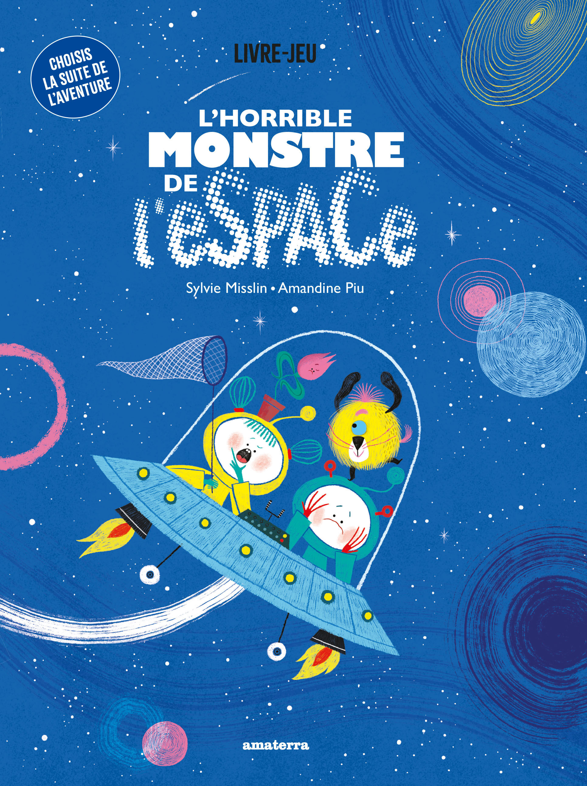 El horrible monstruo espacial - Libro infantil