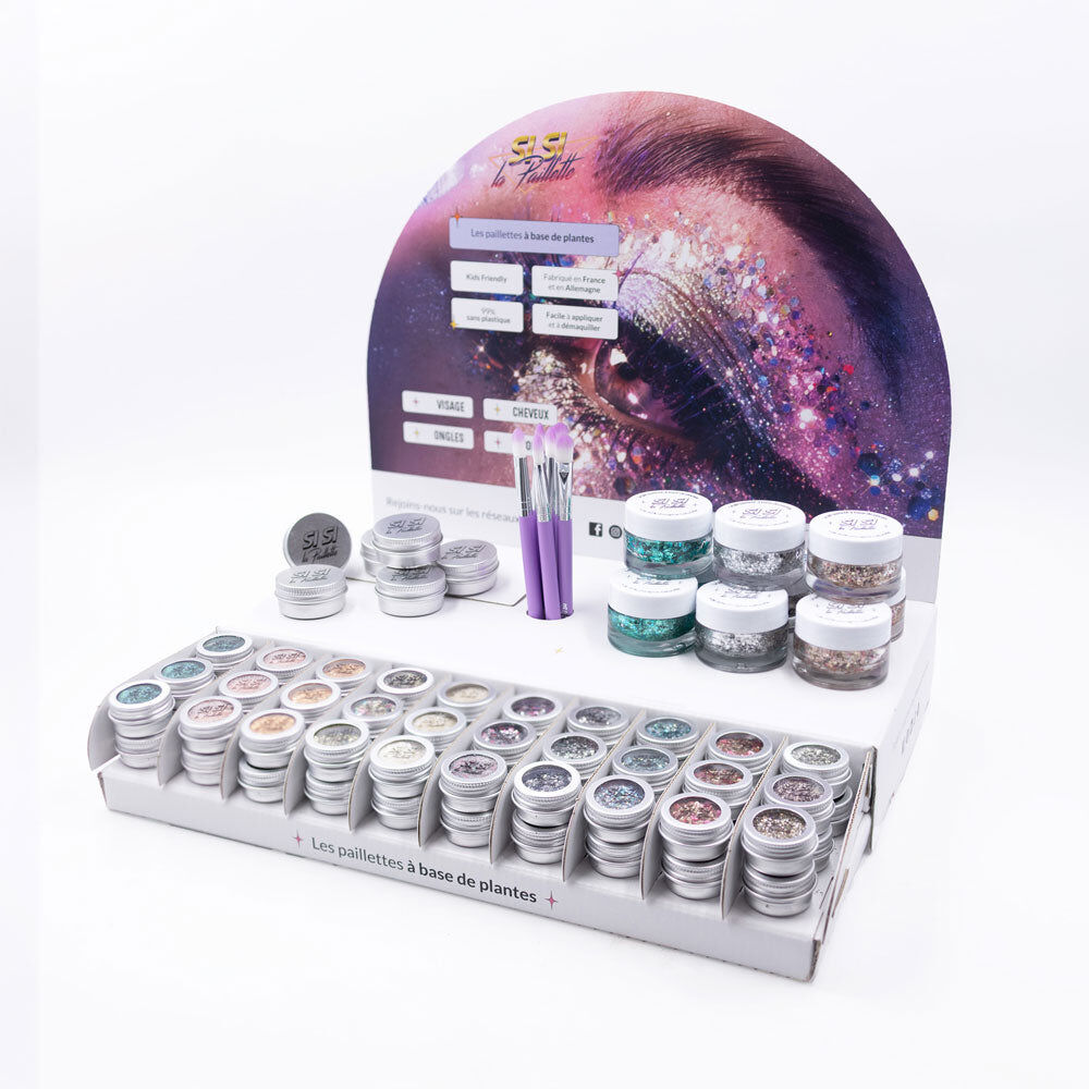 Glitzer + Gel Implantationspackung