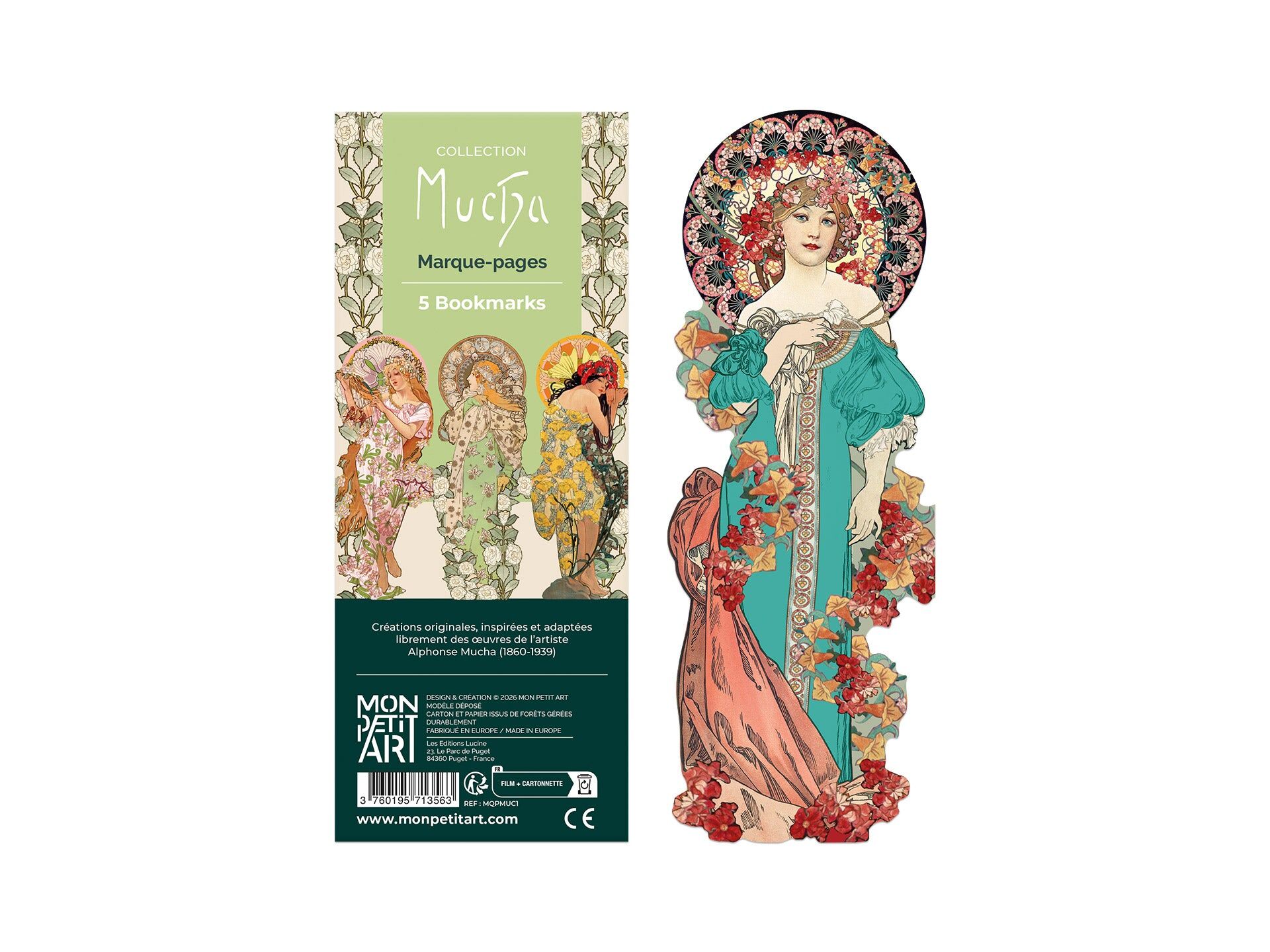 Mucha-Lesezeichen