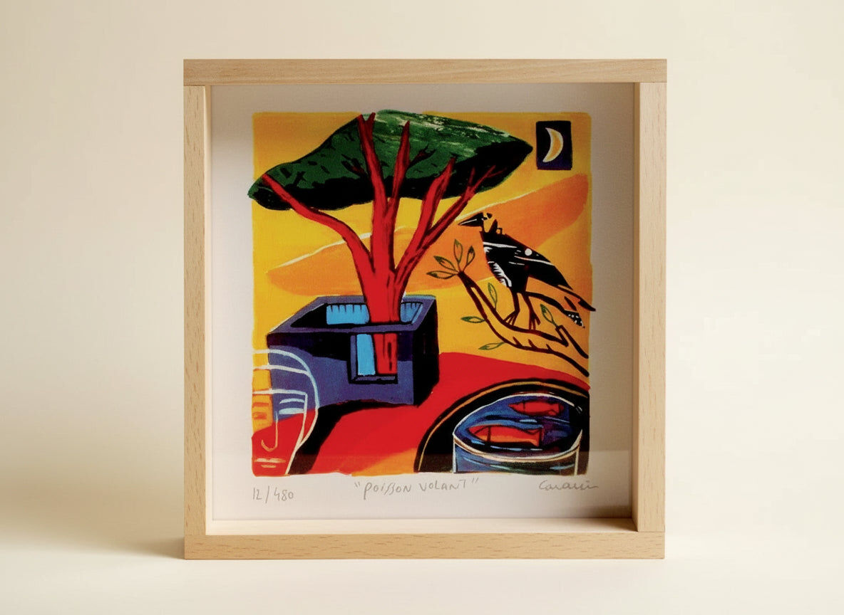 Limited Edition Paintings - Flying Fish