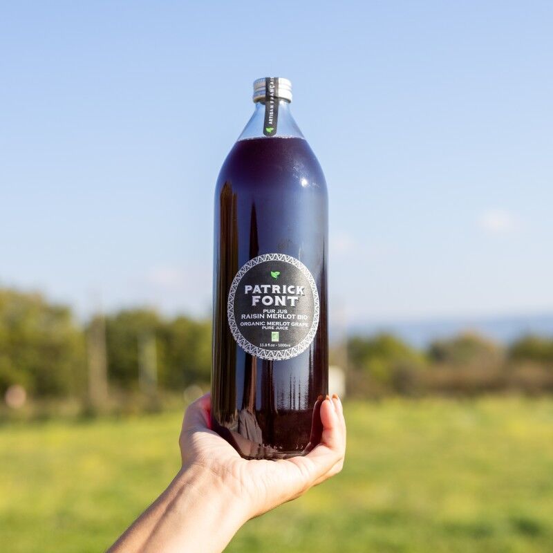 ORGANIC Merlot Red Grape Juice - 100 cl