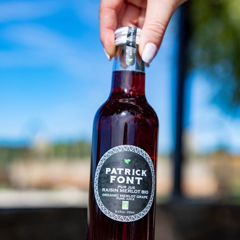 Pur Jus Raisin Rouge Merlot BIO - 25 cl
