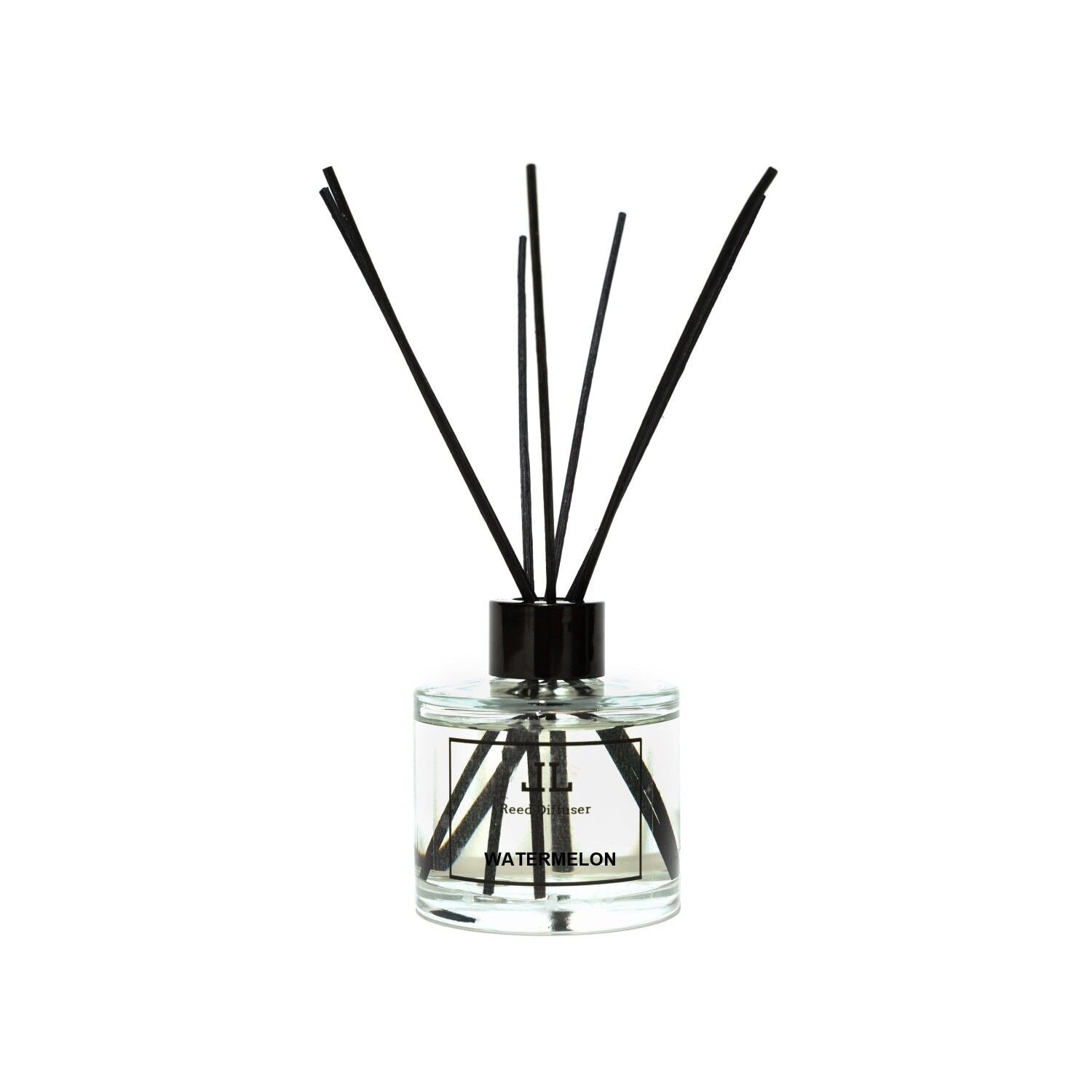 Watermelon REED DIFFUSER Flasche mit Stäbchen, fruchtiger tropischer Duft für Raumduft
