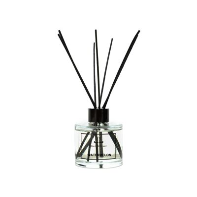 Watermelon REED DIFFUSER Bottle With Sticks, Fruity Tropical Scented Home Fragrance