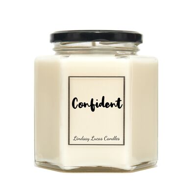 Affirmation Gifts "Confident" Person Gift Vegan Soy Scented Candles