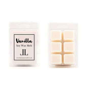 Vanilla Wax Melt Fort parfumé à base de cire de soja 1