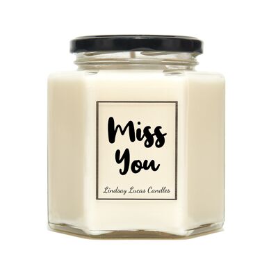 Miss You Scented Candle Gift