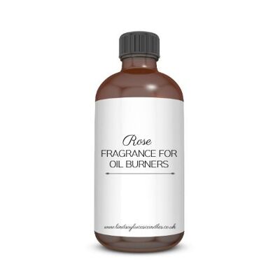 Olio profumato alla rosa per bruciatori di olio, profumi per la casa, profumo floreale femminile