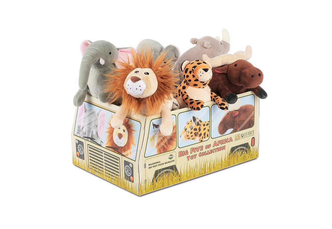 p.l.R.Coffret de jouets Y Big Five d'Afrique (10 pièces) en présentation libre)