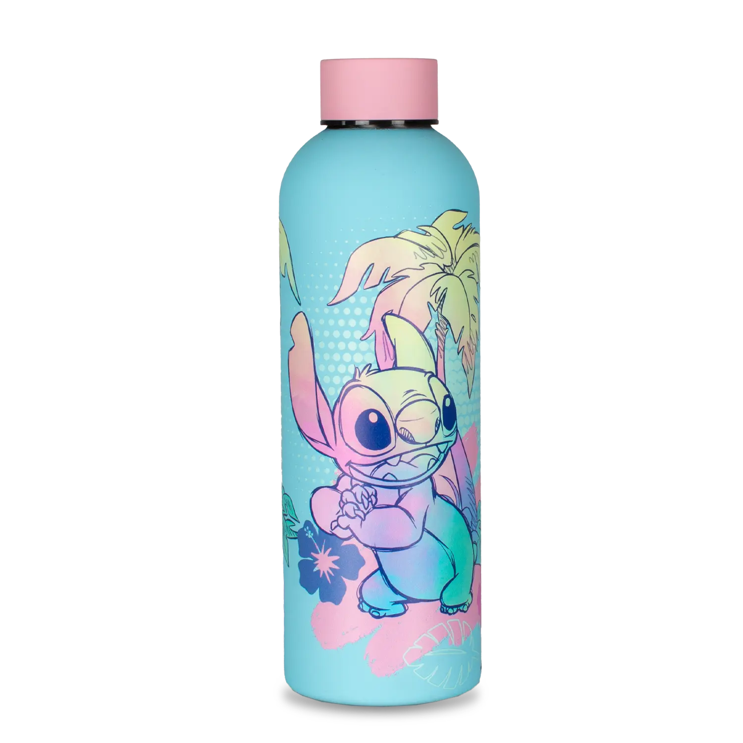 Disney 809366 Bouteille d'Eau 28 oz Lilo & Stitch avec Couvercle à Vis