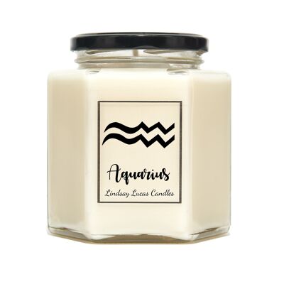 CANDELA PROFUMATA Orocopo Acquario, Regalo di astrologia della costellazione zodiacale, Candele di compleanno del segno zodiacale Astronomia