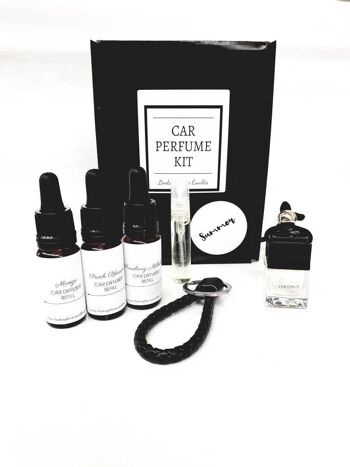 Boîte-cadeau de diffuseur de parfum d'ambiance de parfum de voiture/d'eau de Cologne TYPE D'ÉTÉ/FRUITÉ 2