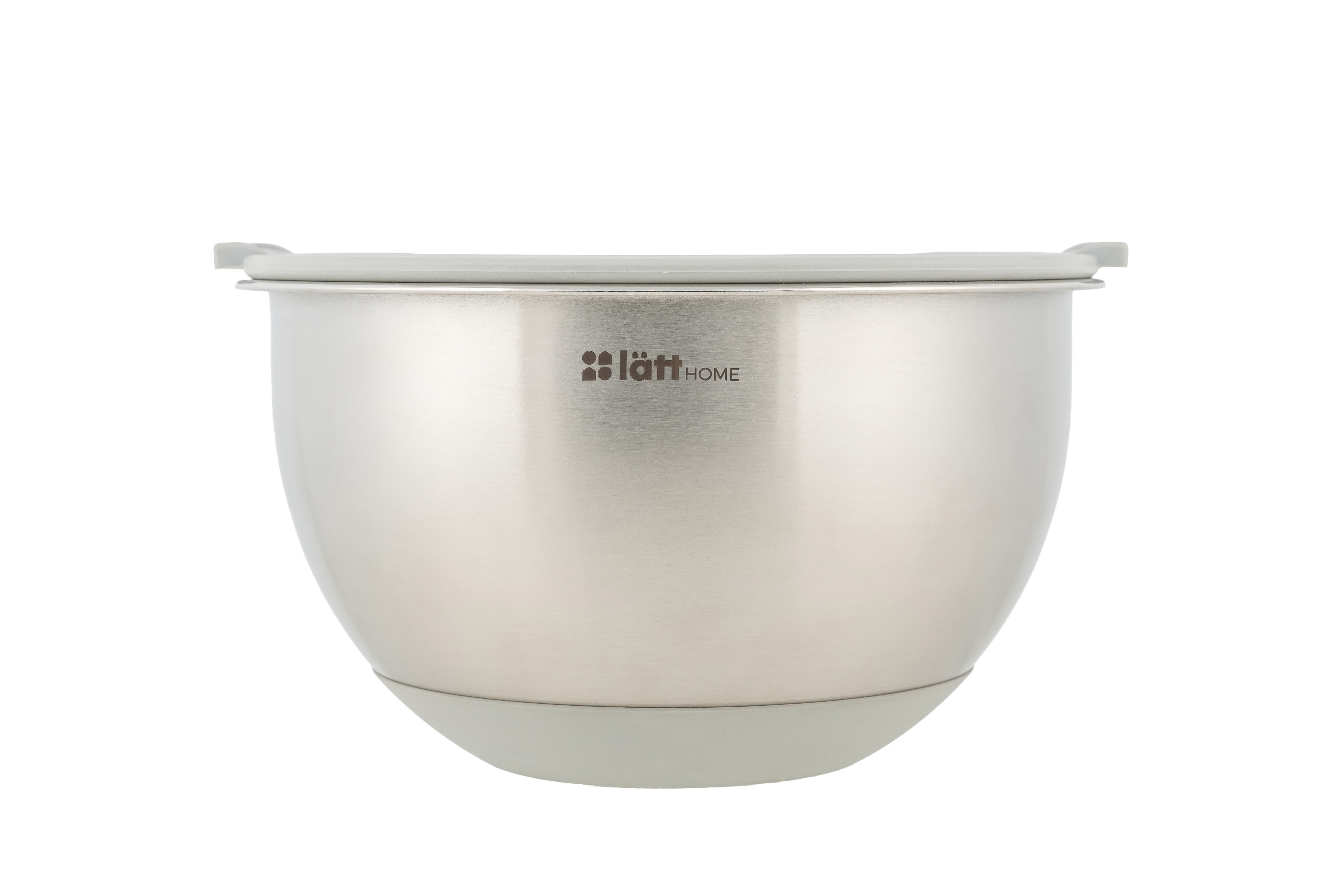 IRO - Ciotola in acciaio inox da 5000 ml con coperchio