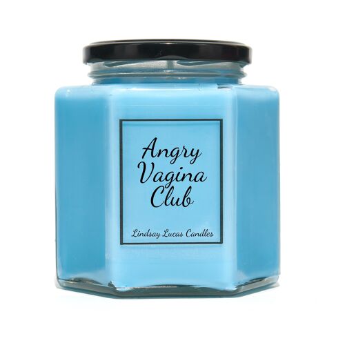 Angry Vagina Club Feminist Scented Candle,