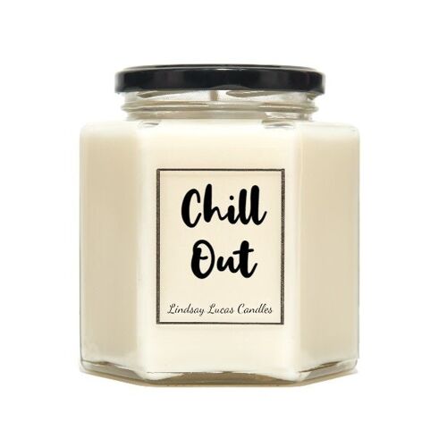Chill Out Soy Wax Vegan Scented Relaxing Candles