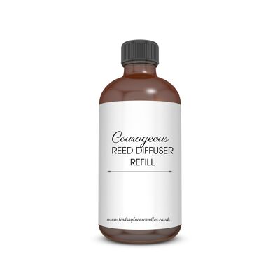 Courageous Creed OIL REFILL für Reed-Diffusor, Duft für Diffusor, maskuliner Raumduft, frischer Aftershave-Duft, Raumdüfte