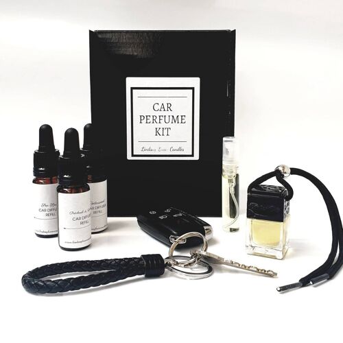 Car Perfume/Cologne Air Freshener Diffuser Gift Box MASCULINE/AFTERSHAVE TYPE