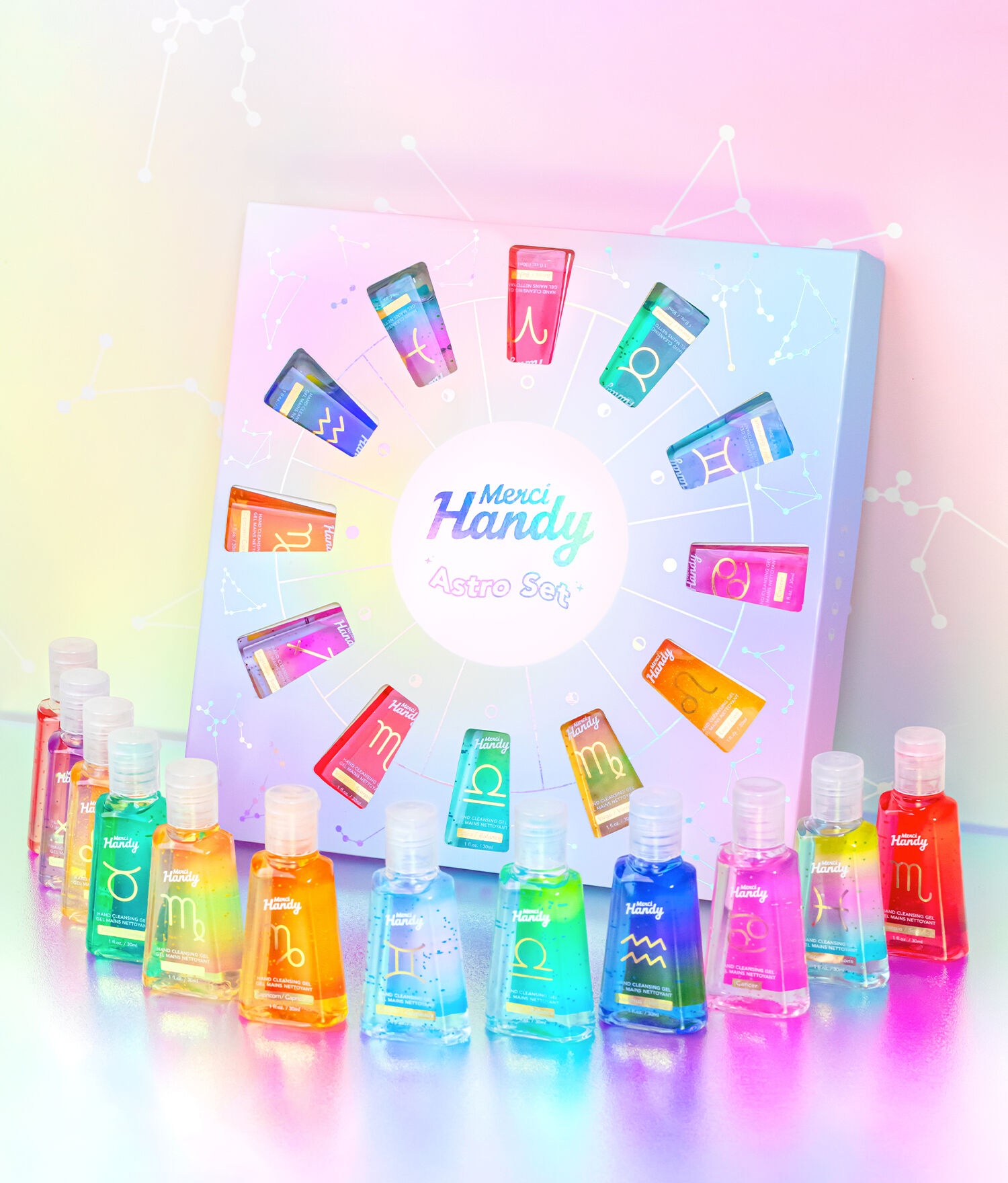 Kit Astro (12 x Gels Mains Nettoyants)