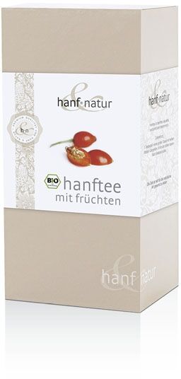 Thé de chanvre en sachet avec des fruits