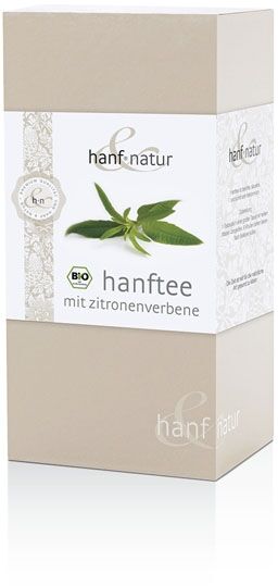 Tea bags with lemon verbena