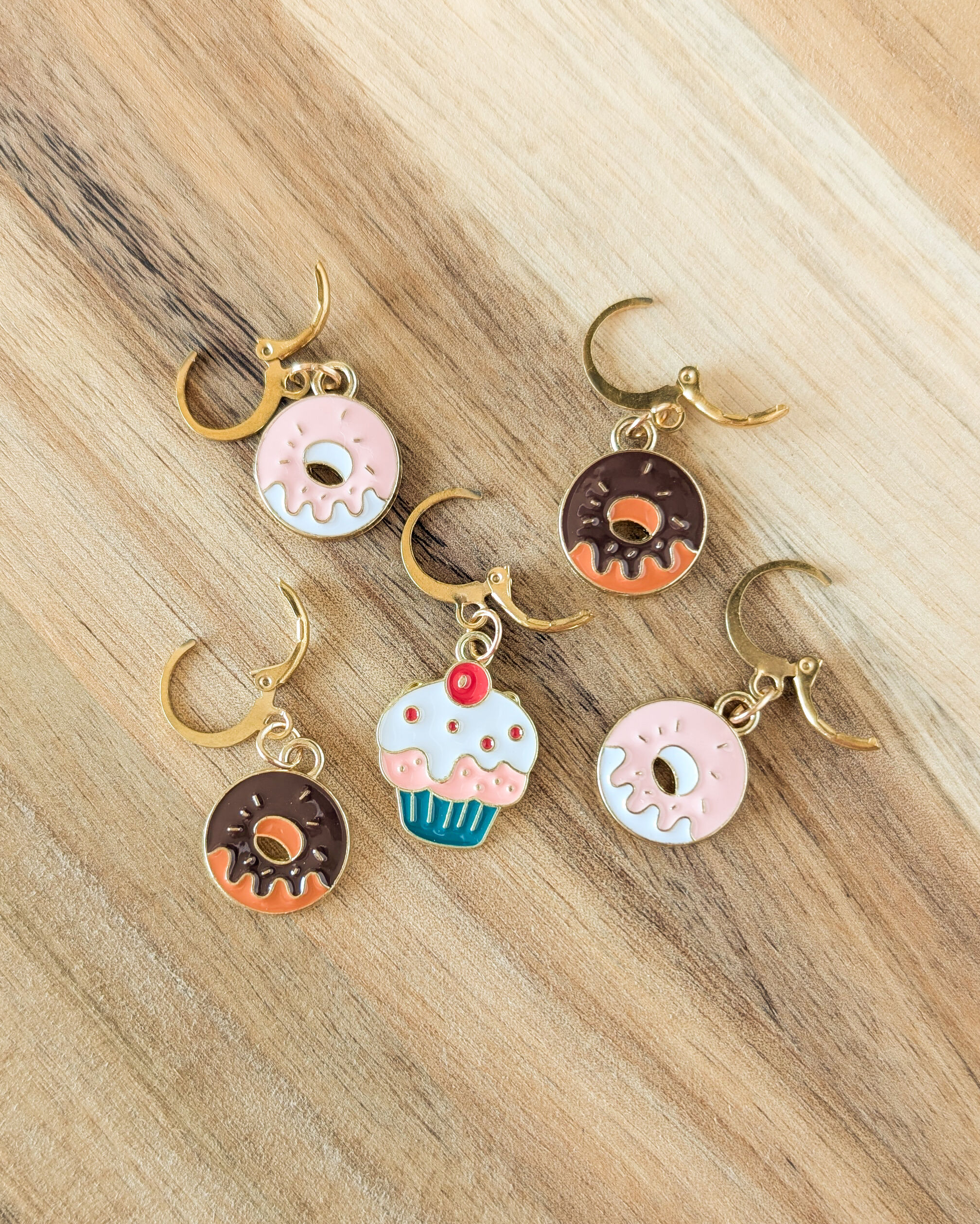 Donuts - Removable stitch marker rings