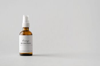 Désodorisant orange, vaporisateur d'ambiance et de voiture, parfum d'intérieur, nettoyage végétalien et naturel, aucun aérosol respectueux de l'environnement, fort parfumé, HUILE ESSENTIELLE 1