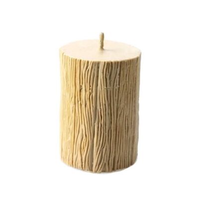 Pillar Candle, Log Candle, Tree Candle, Wood Candle, Soy Candle, Shaped Pillar Candles, Natural Candles, Rustic Candle, Woodland Candles