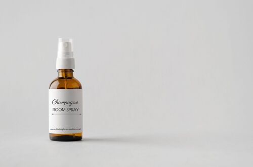 Champagne Air Freshener, Luxurious Home Fragrance, Strong Scented Room/Car/Linen Spray, Sweet and Fruity, Expensive, Vegan