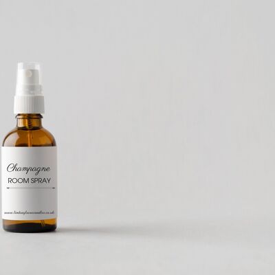 Champagne Air Freshener, Luxurious Home Fragrance, Strong Scented Room/Car/Linen Spray, Sweet and Fruity, Expensive, Vegan