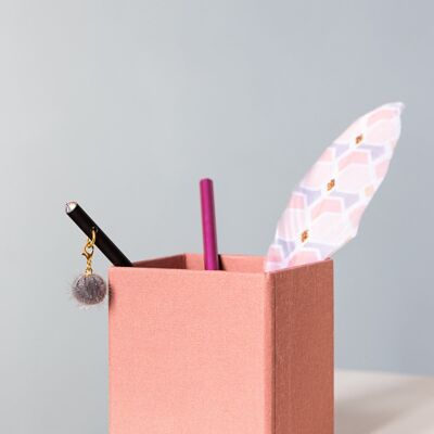Pencil Holder Cup - Coral