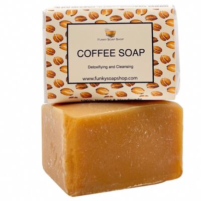 Fairtrade Coffee Soap, Natural & Handmade, Approx 120g