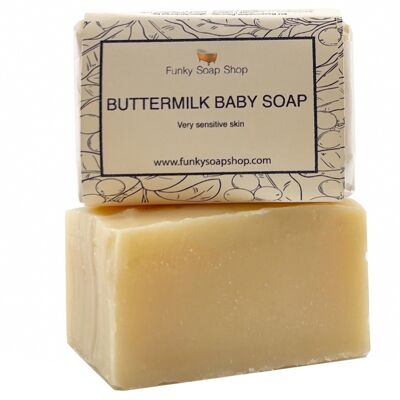 Buttermilk Baby Soap, Natural & Handmade, Approx 120g
