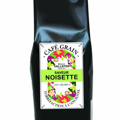 Café grain saveur noisette