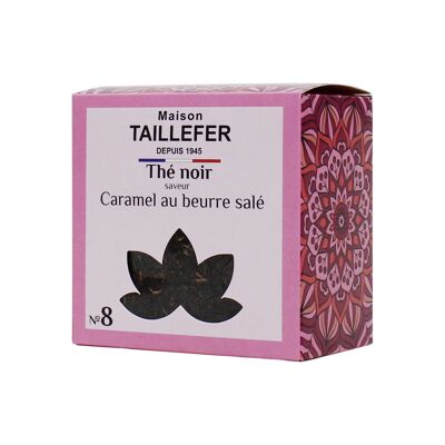 TÉ NEGRO, CARAMELO DE MANTEQUILLA SALADA 60G - N ° 8