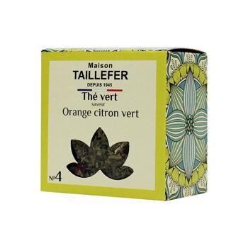 Thé vert, orange, citron vert 60g - n°4