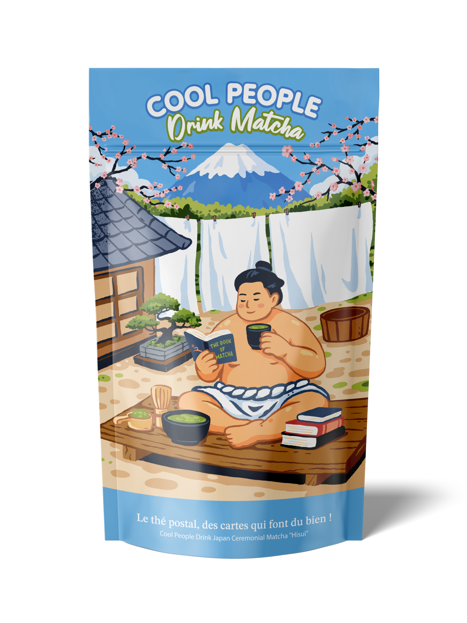 THÉ POSTAL COOL PEOPLE DRINK MATCHA (MATCHA DE CÉREMONIE)
