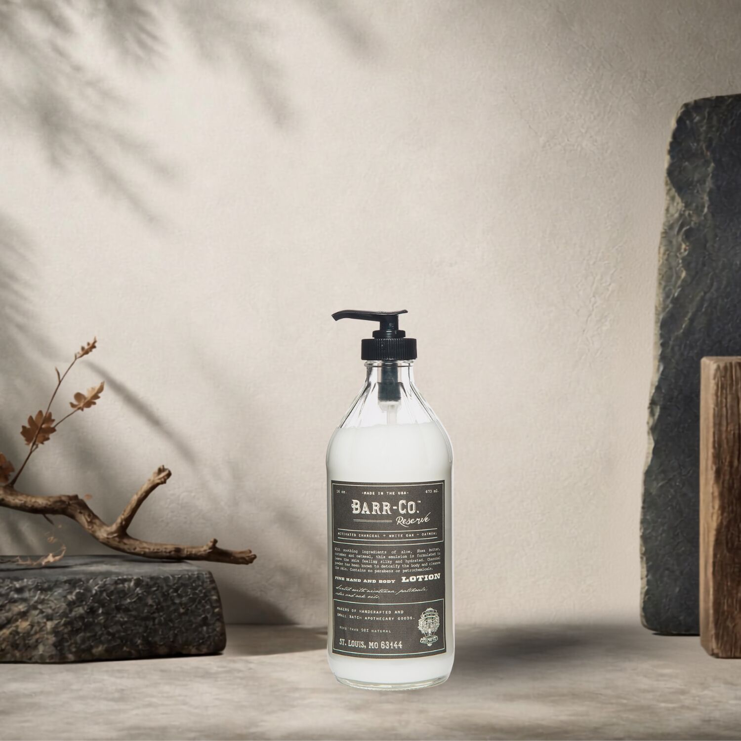 Barr-Co Reserve Shea Butter Hand- und Körperlotion 473 ml