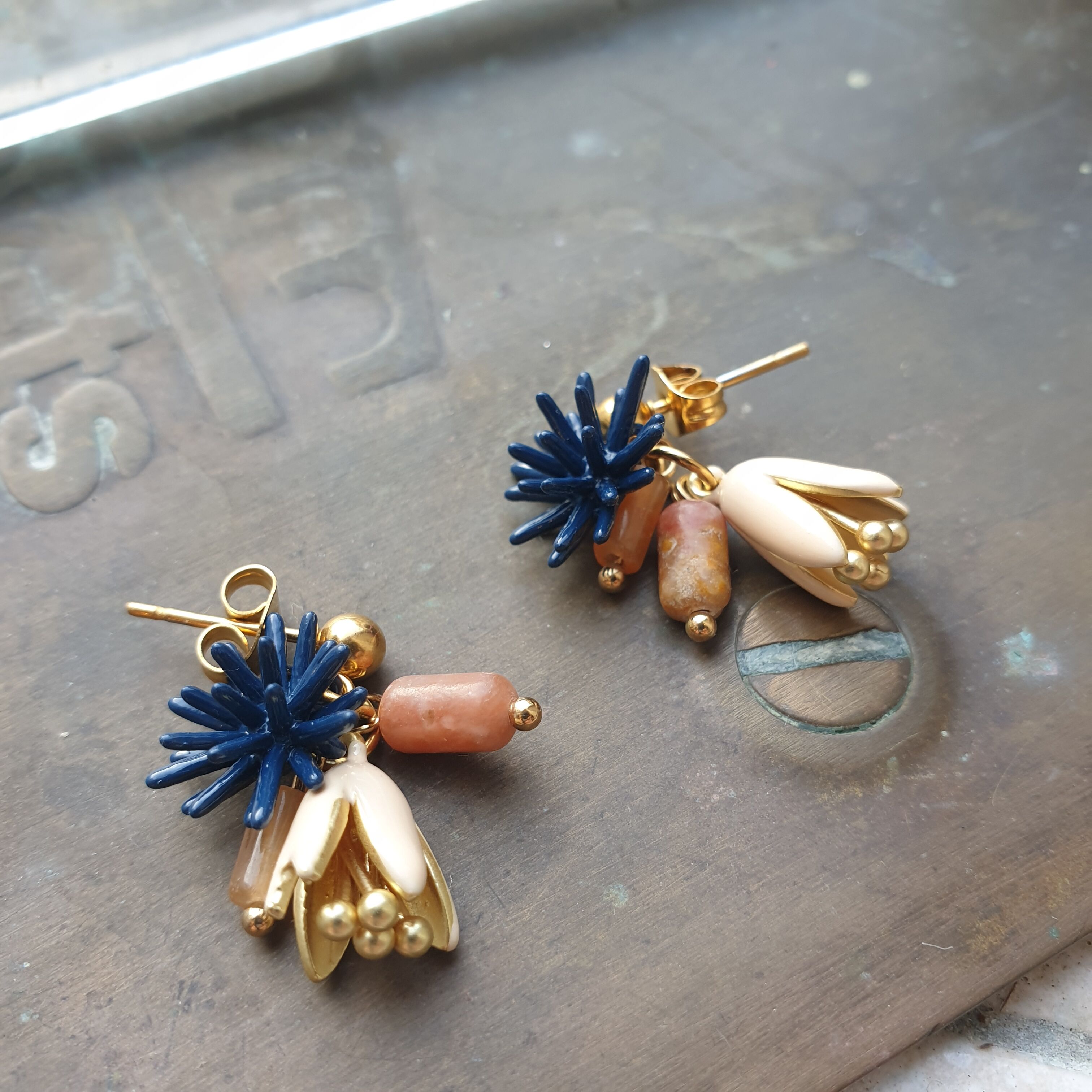 Matins parisiens - Boucles d'oreilles Zara - Idée cadeau - Création & fabrication françaises