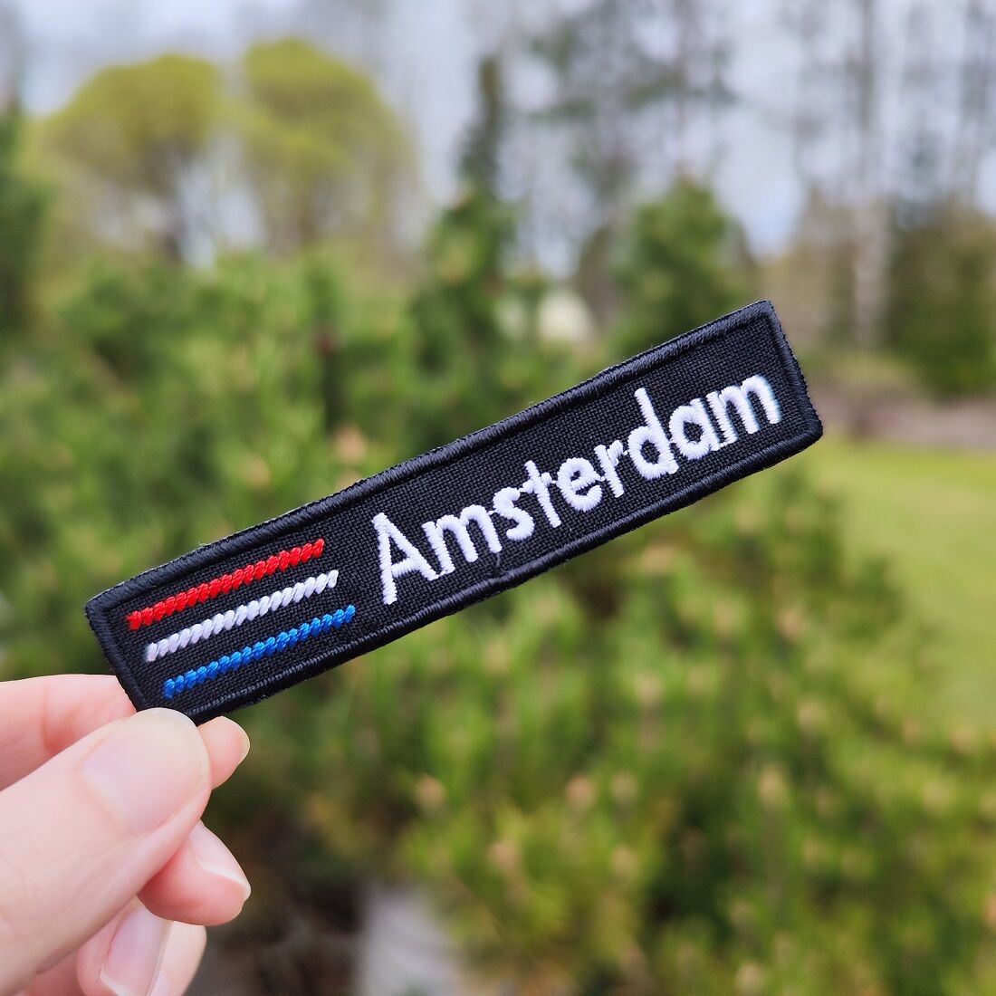 Custom Country & City Name Patch Set with European Flags – Local Souvenir for Retail | patch nom de ville personnalisé