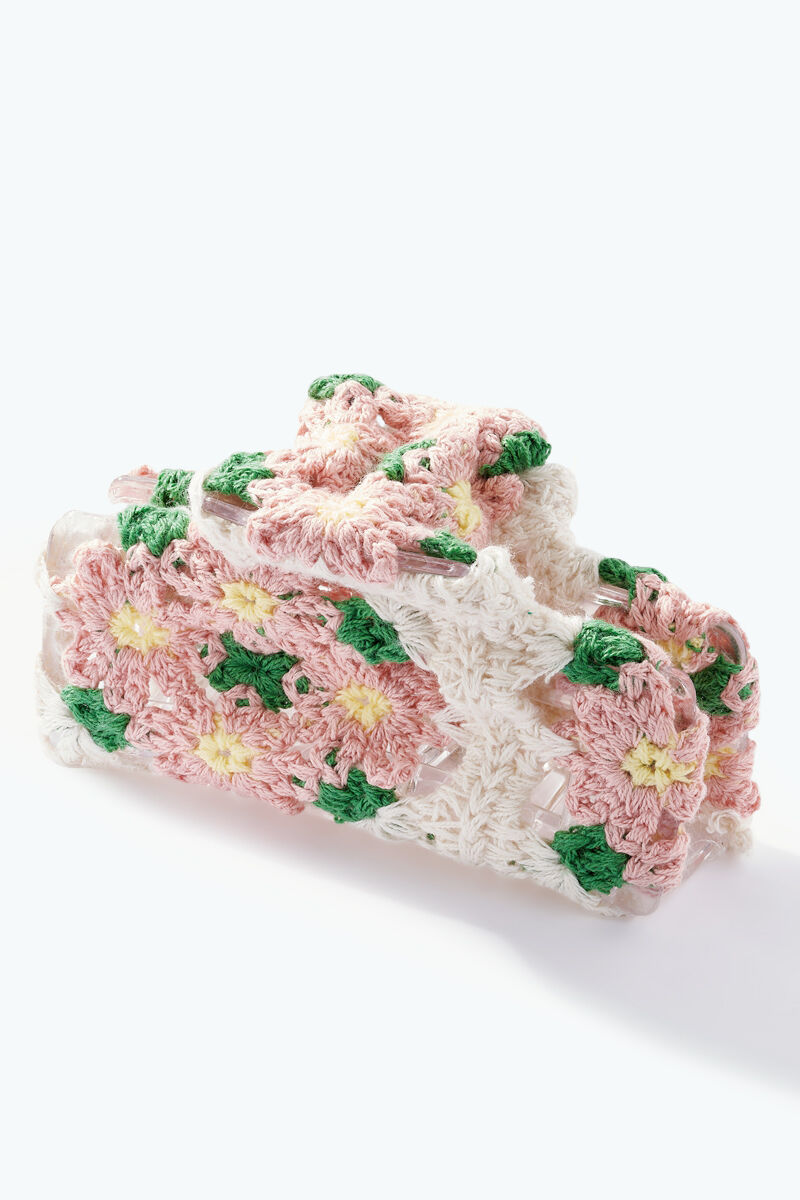 Flower Hook Hair Clip 11cm YH304HS