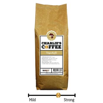 Etiopie Yirgecheffe - Haricots Entiers-1 Kilo